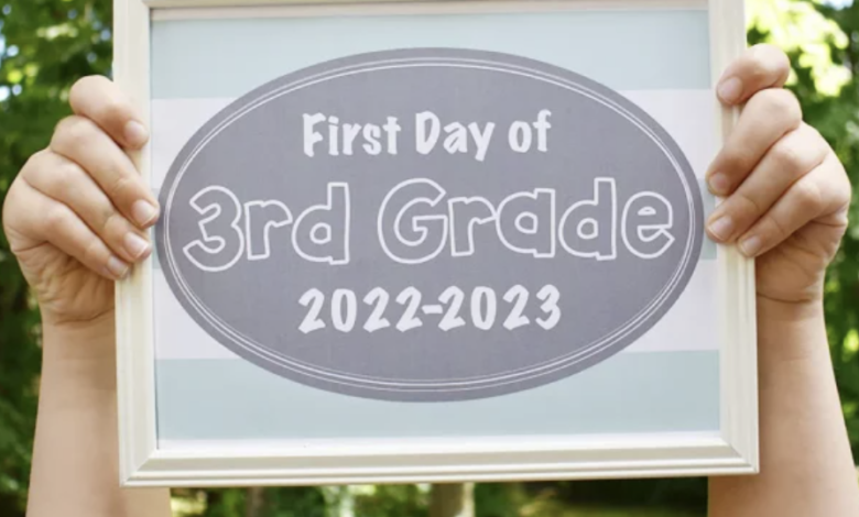 Free Printable 2022 First Day Of School Signs Opportunity Synonym