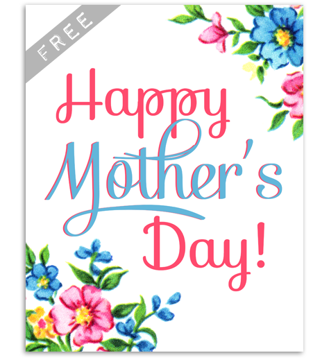 FREE Vintage Mother s Day Party Printables Yesterday On Tuesday