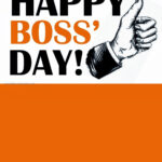 HAPPY BOSS DAY CARD Free Printable Bosses Day Cards Happy Boss
