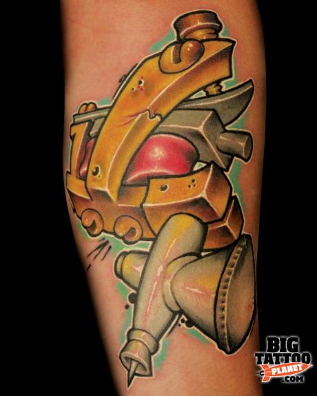 Jeremy Miller New School Rules Colour Tattoo Big Tattoo Planet