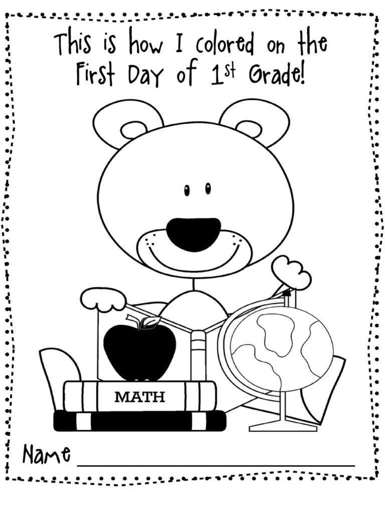 Last Day Of School Coloring Pages K5 Worksheets Kindergarten First 