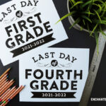Last Day Of School Sign 2021 2022 Preschool Pre K Grades Etsy