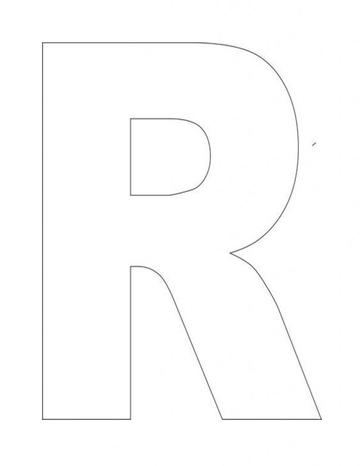 Letter R Coloring Pages Letter R Templates And Songs For Kids From 