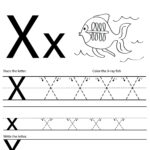 Letter x printables worksheets Preschool Crafts