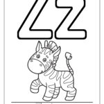 Letter Z Coloring Page At GetColorings Free Printable Colorings