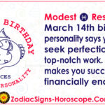 March 14 Zodiac Full Horoscope Birthday Personality ZSH