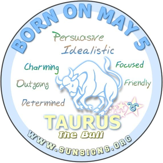 May 5 Zodiac Horoscope Birthday Personality SunSigns Org