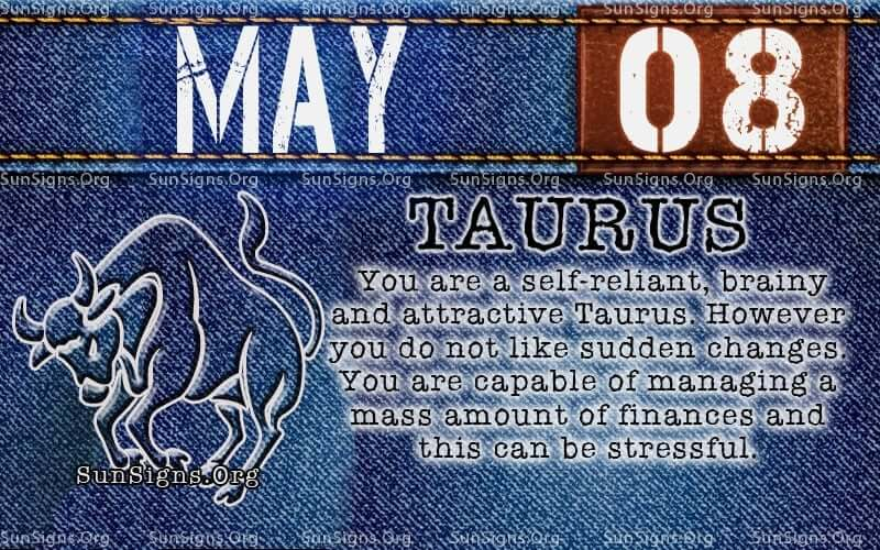 May 8 Zodiac Horoscope Birthday Personality SunSigns Org