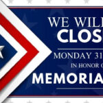 MEMORIAL DAY SHOP CLOSED NOTICE TEMPLATE In 2021 Memorial Day