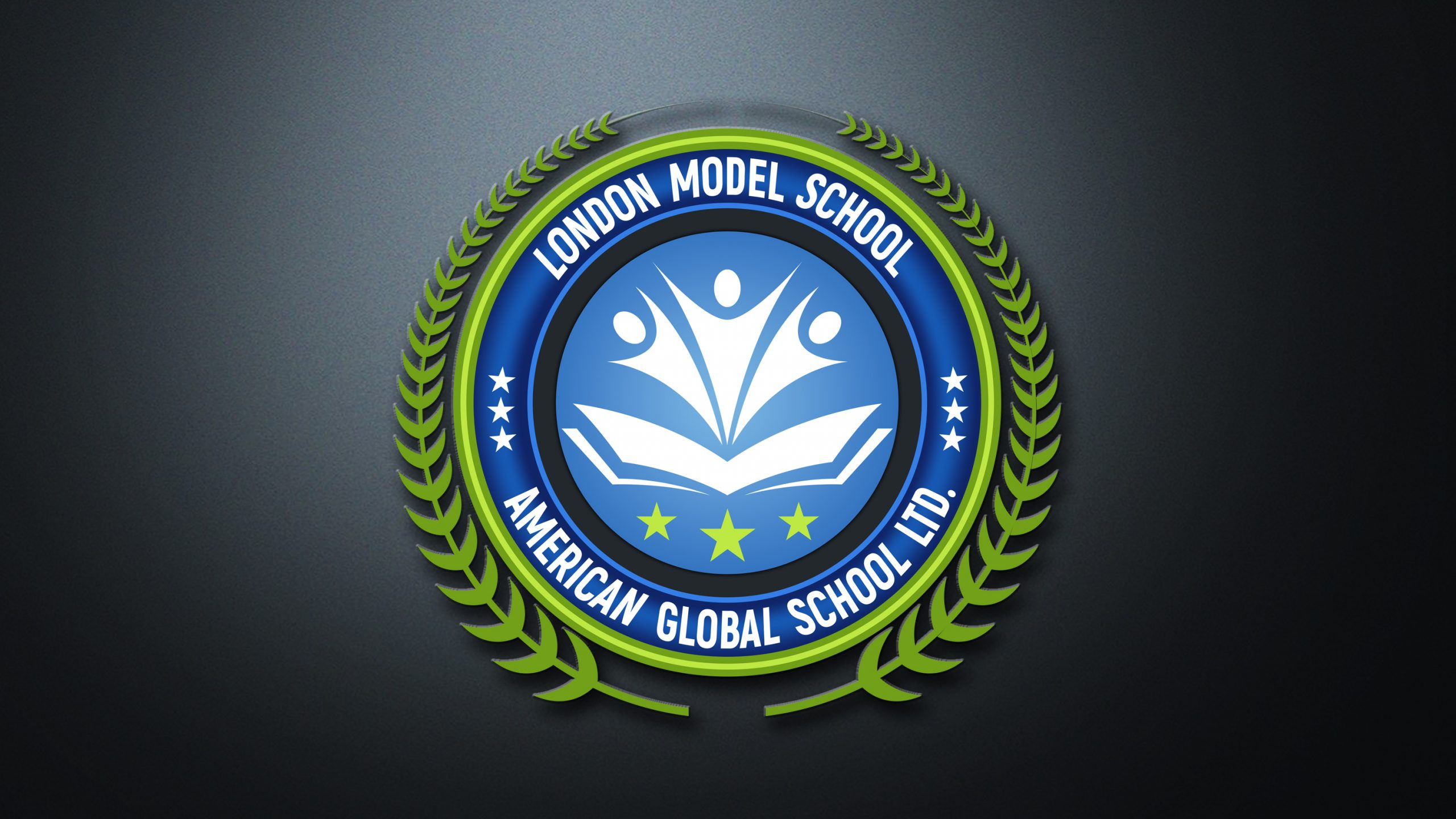 Modern School Logo Design Free PSD Template GraphicsFamily