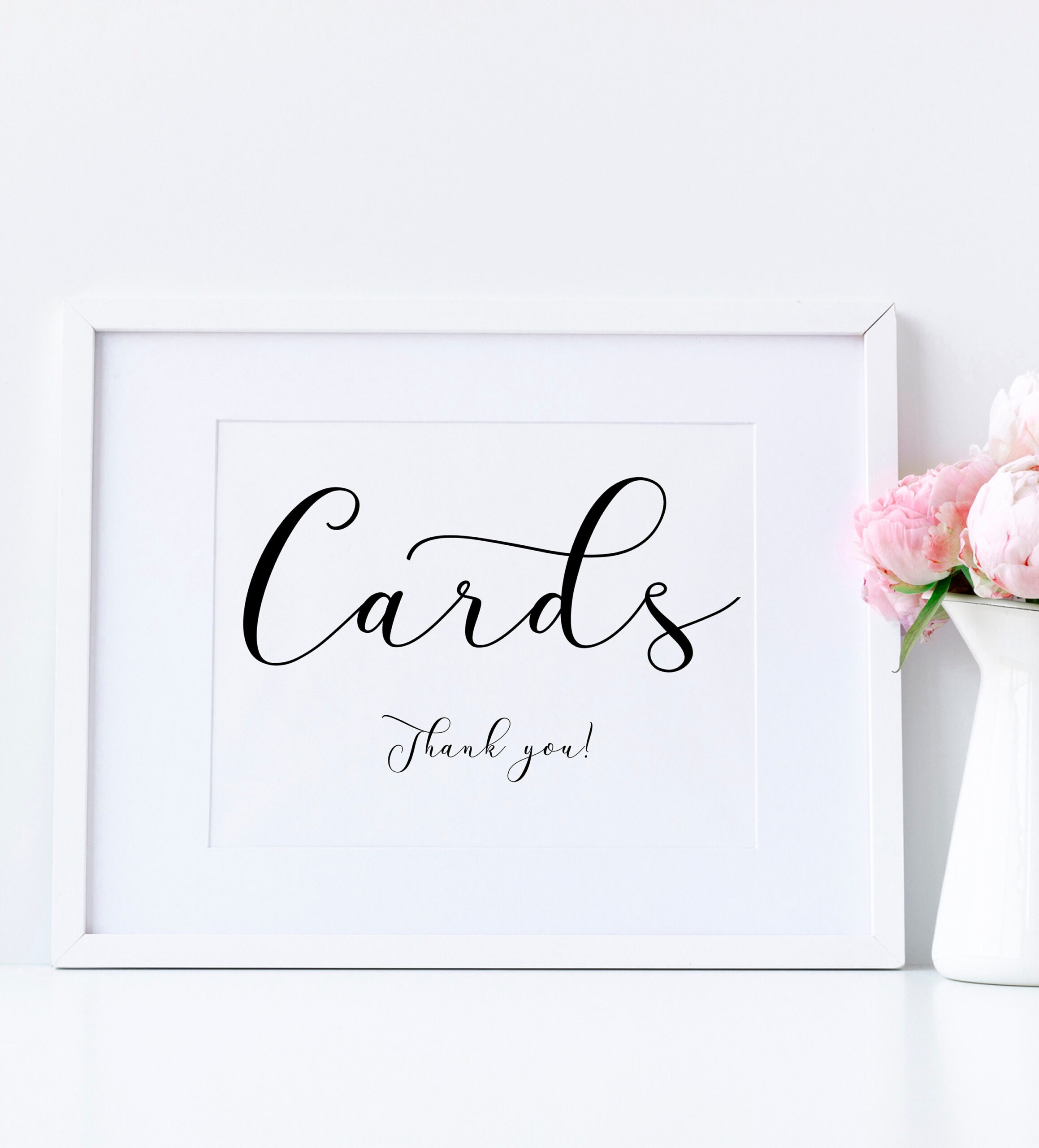 Printable Wedding Card Box Sign Card Box Wedding Reception Etsy