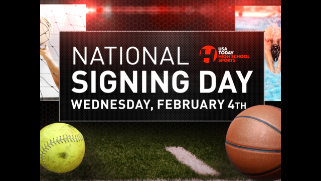 Signing Day Area Student athletes Set To Make College Choices USA 