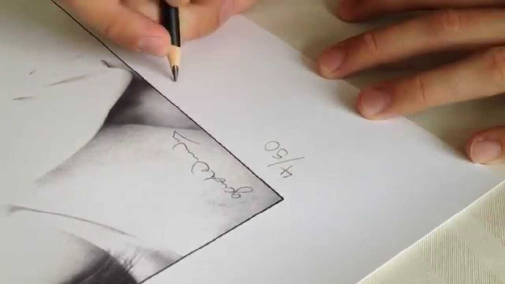 Signing Your Limited Edition Prints By Gareth Edwards YouTube