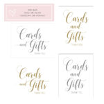 Wedding Signs Cards And Gifts Sign DIY PRINTABLE Instant Download