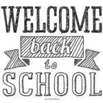 Welcome Back To School Free Printable