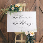 Welcome Sign Welcome To Our Wedding Sign Printable 6 Sizes 16x20